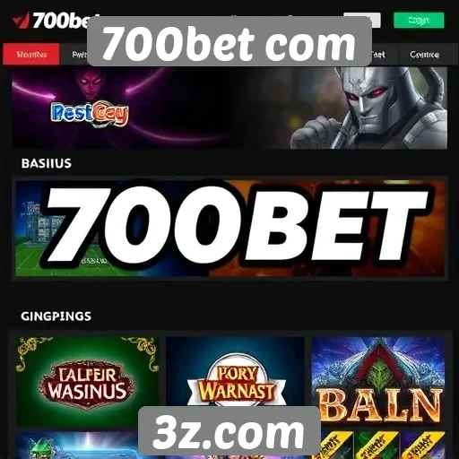 Avaliação dos jogos disponíveis no site 700bet
