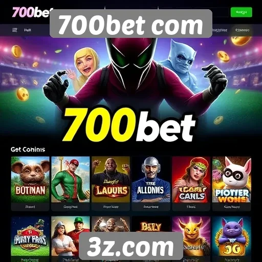Variadas opções de jogos na plataforma 700bet
